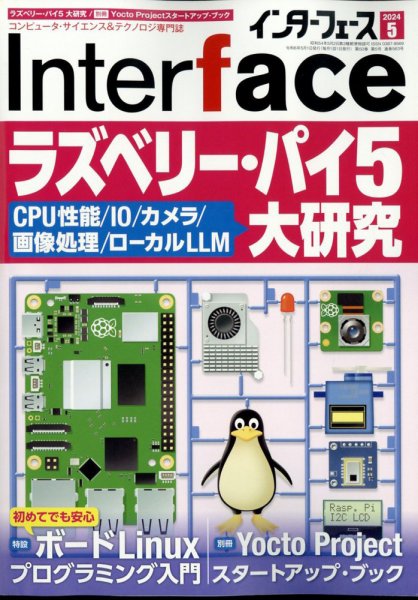 Interface（インターフェース） 2024年5月号 (発売日2024年03月25日) 表紙