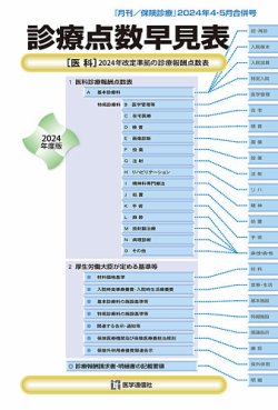 月刊／保険診療 2024年4・5月合併号 (発売日2024年05月20日) 表紙