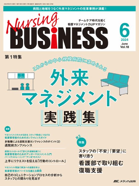 Nursing BUSINESS（ナーシングビジネス） 2024年6月号 (発売日2024年05月14日) 表紙