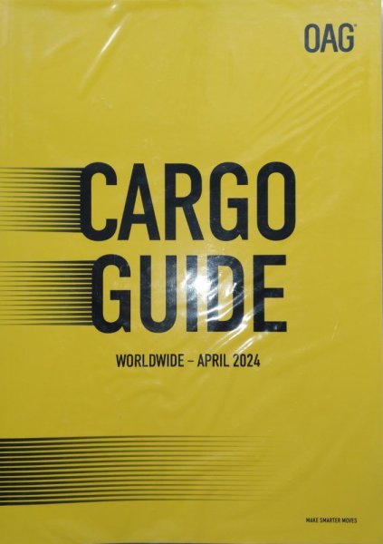 全世界版航空貨物時刻表（出発地起点） 2024年4月号 (発売日2024年04月01日) 表紙