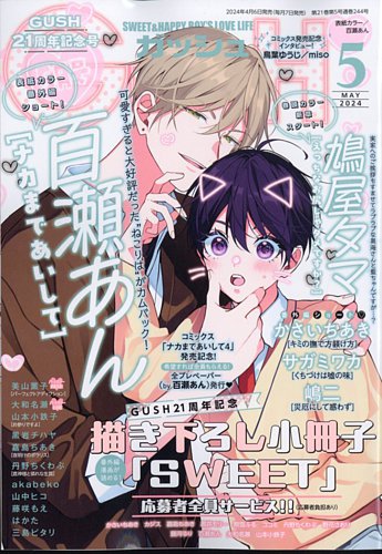 GUSH（ガッシュ）の最新号【2024年5月号 (発売日2024年04月06日