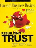 Harvard Business Review(米国版) Jun. 2009 表紙