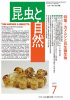 昆虫と自然 2024年7月号 表紙