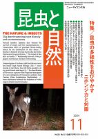 昆虫と自然 2024年11月号 表紙