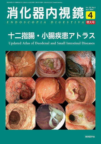 消化器内視鏡 24年4月増大号 (発売日2024年04月25日) 表紙