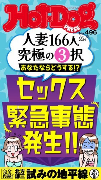 Hot-Dog PRESS（ホットドッグプレス） 2024年06月21日発売号 表紙