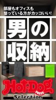 Hot-Dog PRESS Selection（ホットドッグプレスセレクション） 男の収納 表紙