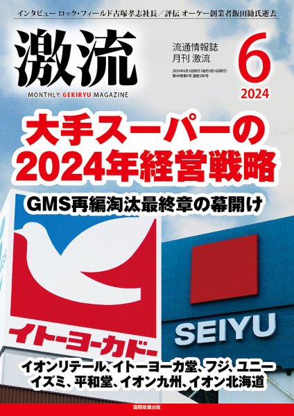 激流 2024年6月号 (発売日2024年05月01日) 表紙