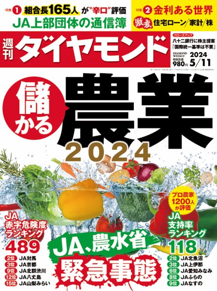 週刊ダイヤモンド（Diamond WEEKLY） 2024年5/11号 (発売日2024年05月