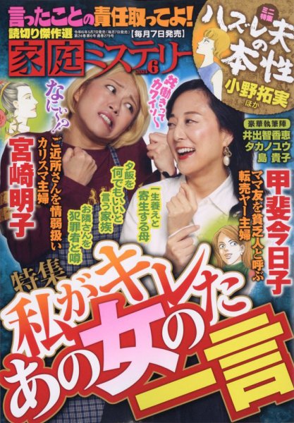 家庭ミステリー 2024年6月号 (発売日2024年05月07日) 表紙