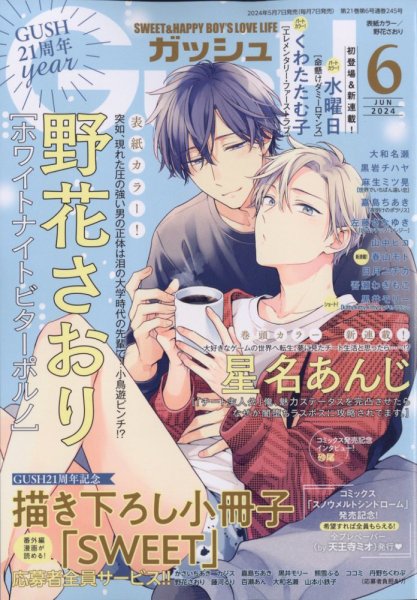 GUSH（ガッシュ） 2024年6月号 (発売日2024年05月07日) 表紙