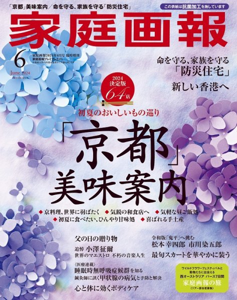 家庭画報 プレミアムライト 2024年6月号 (発売日2024年05月01日) 表紙