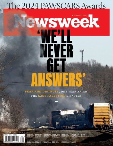 Newsweek International March 01-08 2024 (発売日2024年02月24日) 表紙