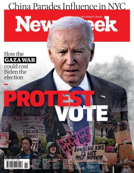 Newsweek International May 31 - June 7 2024 (発売日2024年05月25日) 表紙