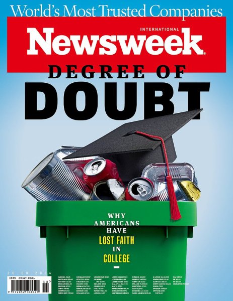 Newsweek International September 20 2024 (発売日2024年09月14日) 表紙