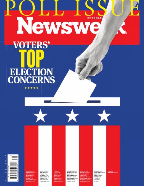 Newsweek International November 1 2024 (発売日2024年10月26日) 表紙