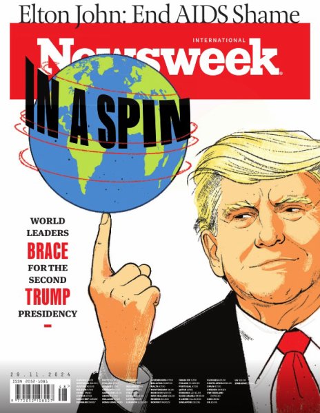 Newsweek International November 29 2024 (発売日2024年11月23日) 表紙