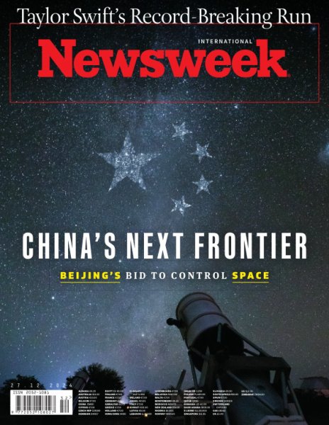 Newsweek International December 27 2024 (発売日2024年12月21日) 表紙