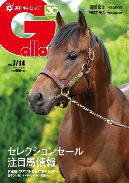 週刊Gallop（ギャロップ） 2024年07月08日発売号 表紙