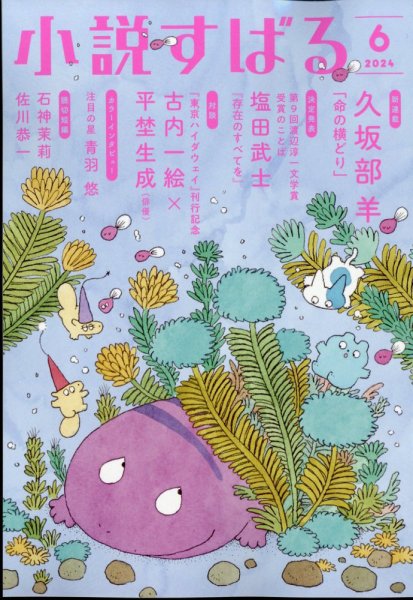 小説すばる 2024年6月号 (発売日2024年05月17日) 表紙