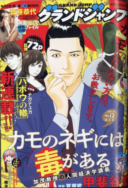 グランドジャンプ 2024年6/5号 (発売日2024年05月15日) 表紙