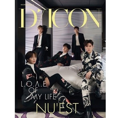 Dicon vol.6 NU'EST写真集『L.O.Λ.E OF MY LIFE』JAPAN SPECIAL EDITION 2020年12月25日発売号 表紙