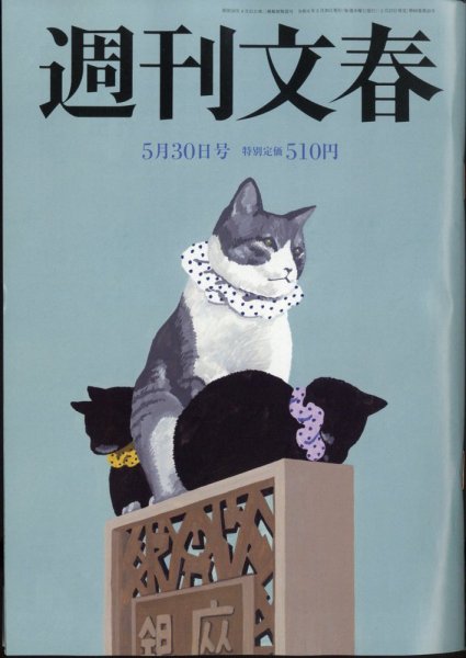 週刊文春 5月30日号 (発売日2024年05月23日) 表紙