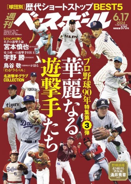 週刊ベースボール 2024年6/17号 (発売日2024年06月05日) 表紙