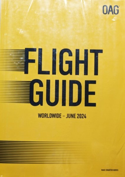 全世界　航空時刻表 （英語版） 2024年6月号 (発売日2024年06月01日) 表紙