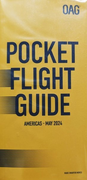 北南米 航空時刻表（英語A5版） 2024年6月号 (発売日2024年06月01日) 表紙