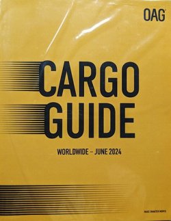 全世界版航空貨物時刻表（到着地起点） 2024年6月号 (発売日2024年06月01日) 表紙