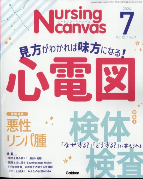ナーシング・キャンバス 2024年7月号 (発売日2024年06月10日) 表紙