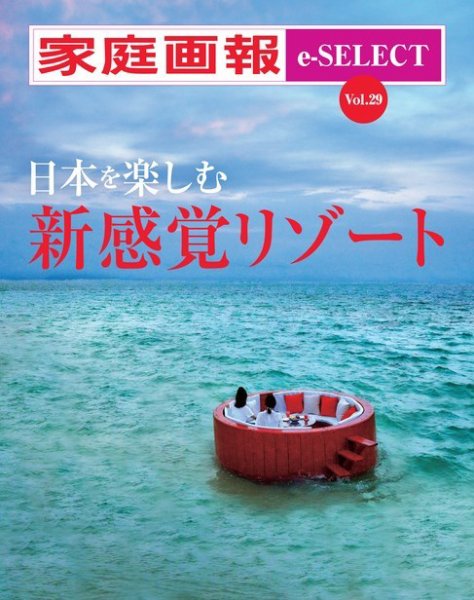 家庭画報 e-SELECT Vol.29 日本を楽しむ新感覚リゾート (発売日2023年12月20日) 表紙