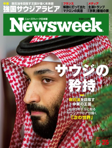 ニューズウィーク日本版 Newsweek Japan 2024年6/25号 (発売日2024年06月18日) 表紙