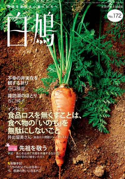 白鳩 No.172 (発売日2024年06月20日) 表紙