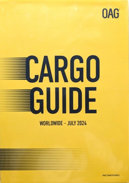 全世界版航空貨物時刻表（出発地起点） 2024年7月号 (発売日2024年07月01日) 表紙
