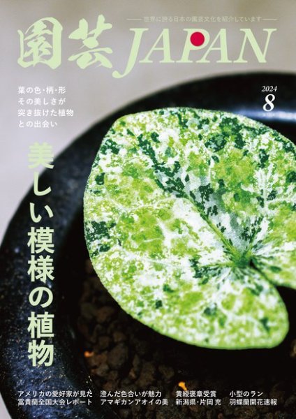 園芸Japan 2024年8月号 (発売日2024年07月12日) 表紙
