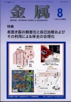 金属 2024年8月号 表紙
