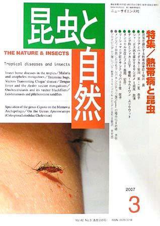 昆虫と自然 3月号 (発売日2007年02月20日) 表紙
