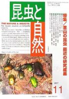 昆虫と自然 11月号 (発売日2007年10月20日) 表紙