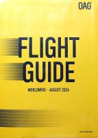 全世界　航空時刻表 （英語版） 2024年8月号 (発売日2024年08月01日) 表紙