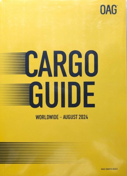 全世界版航空貨物時刻表（到着地起点） 2024年8月号 (発売日2024年08月01日) 表紙