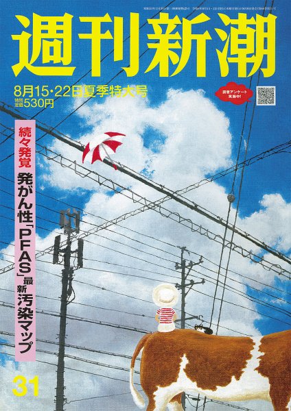 週刊新潮 2024年8/22号 (発売日2024年08月08日) 表紙
