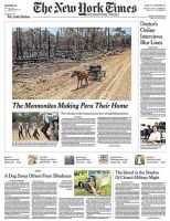 The New York Times International Weekly（ニューヨーク・タイムズ・インターナショナル・ウイークリー） 2024年8月25日号 表紙