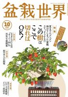 盆栽世界のバックナンバー | 雑誌/電子書籍/定期購読の予約はFujisan