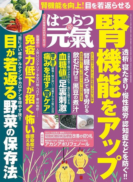 はつらつ元気 2024年10月号 (発売日2024年09月02日) 表紙
