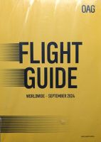 全世界　航空時刻表 （英語版） 2024年9月号 (発売日2024年09月01日) 表紙
