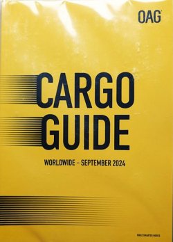 全世界版航空貨物時刻表（到着地起点） 2024年9月号 (発売日2024年09月01日) 表紙