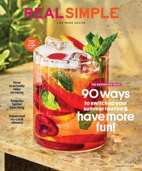 Real Simple(リアルシンプル) July/August 2024 (発売日2024年06月22日) 表紙