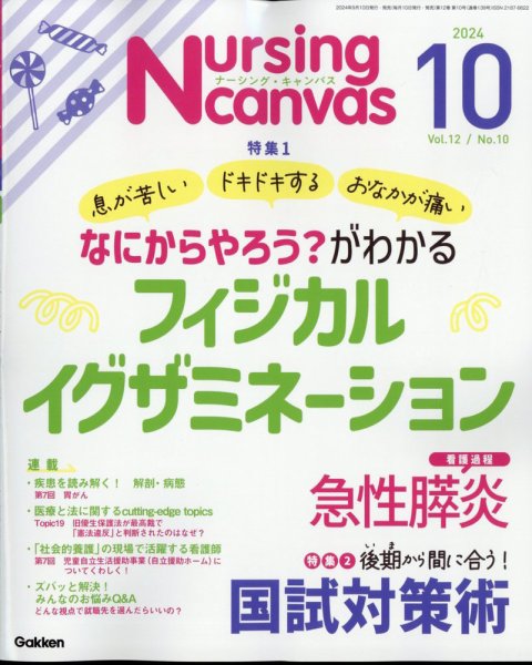 ナーシング・キャンバス 2024年10月号 (発売日2024年09月10日) 表紙